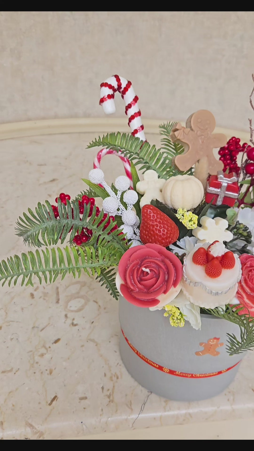 Christmas-Cake Bouquet 🎁🌹