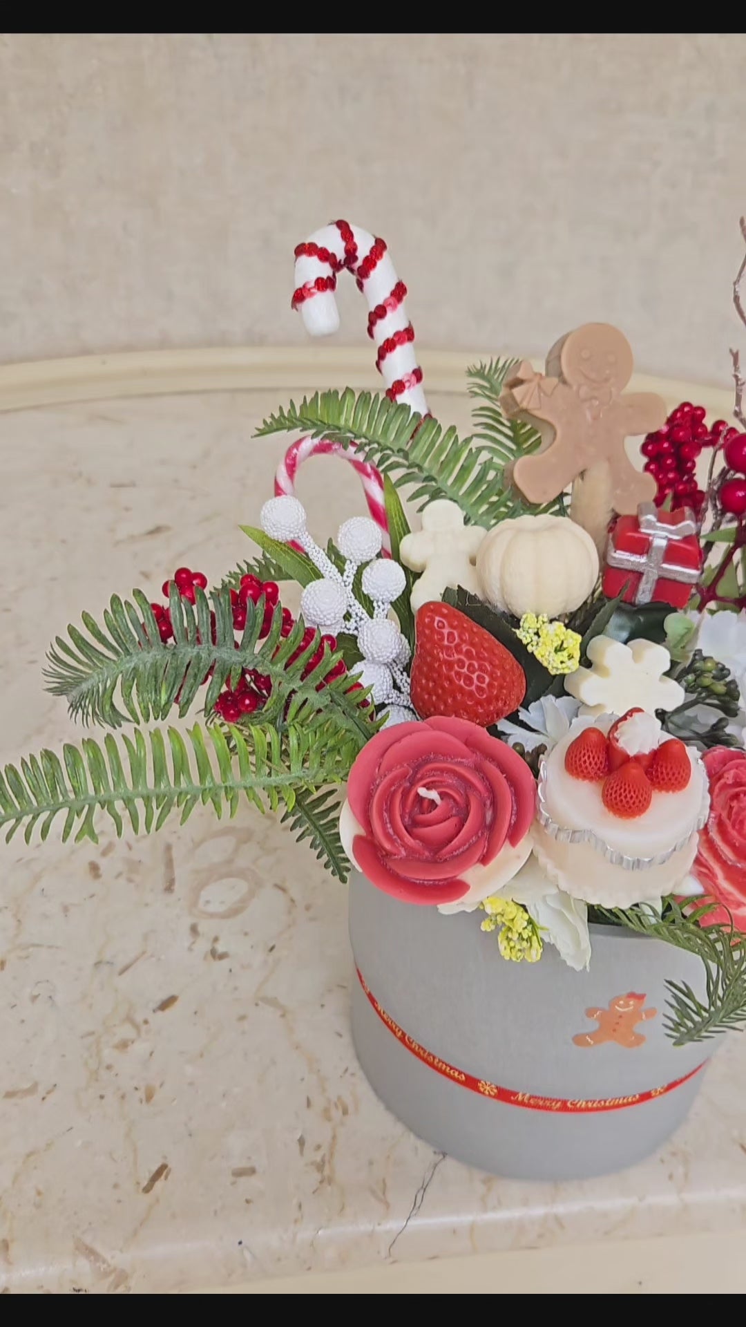 Christmas-Cake Bouquet 🎁🌹