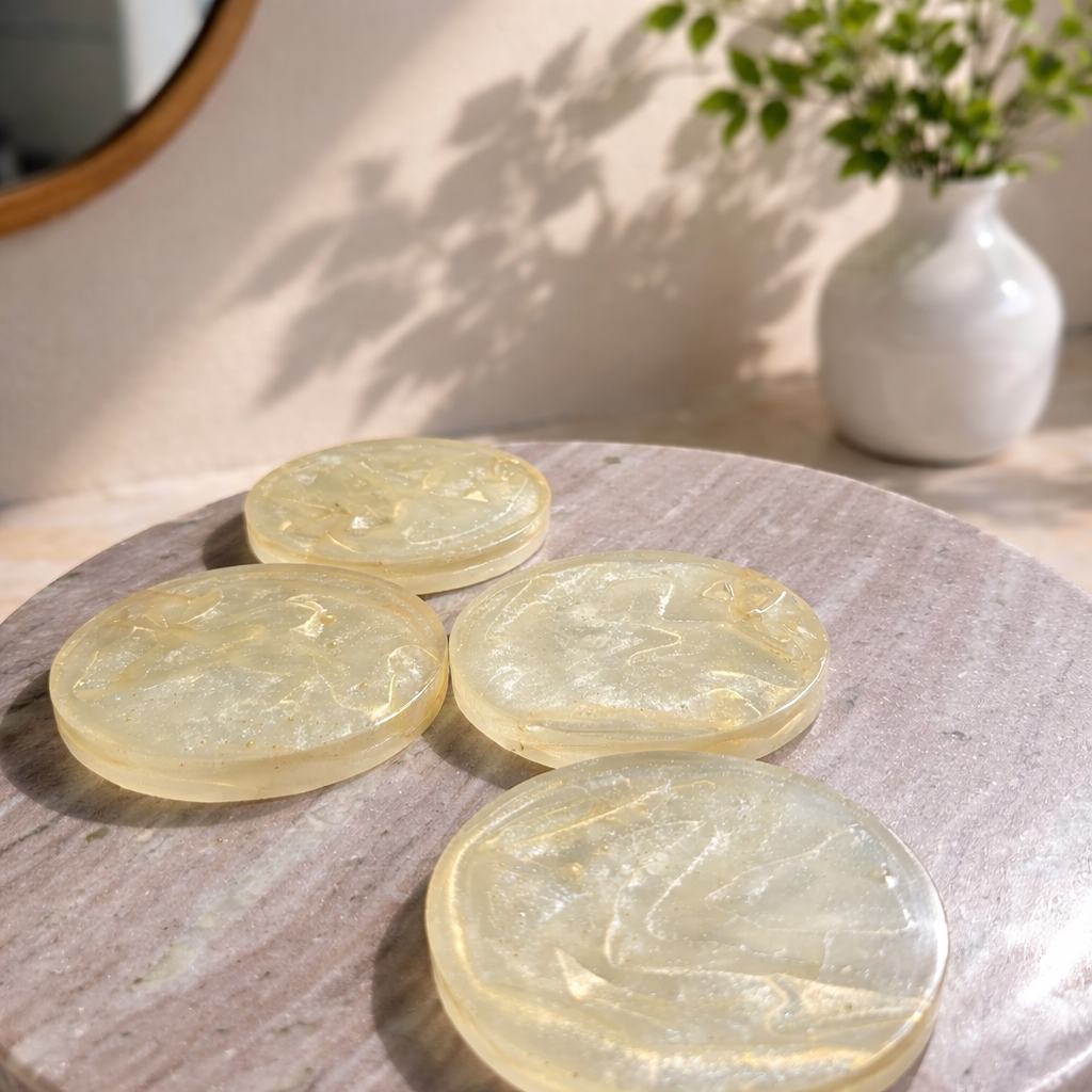 Lumière Pearl Coasters