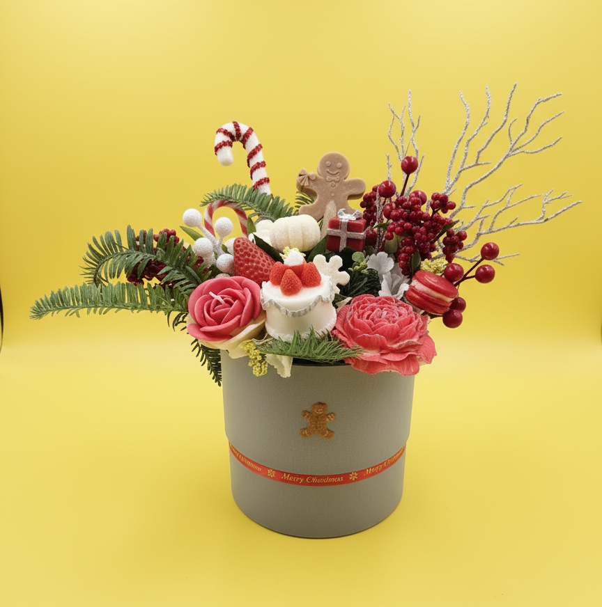 Christmas-Cake Bouquet 🎁🌹