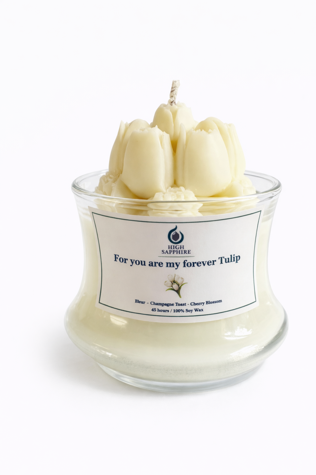 For You Are My Forever Tulip - Candle Jar