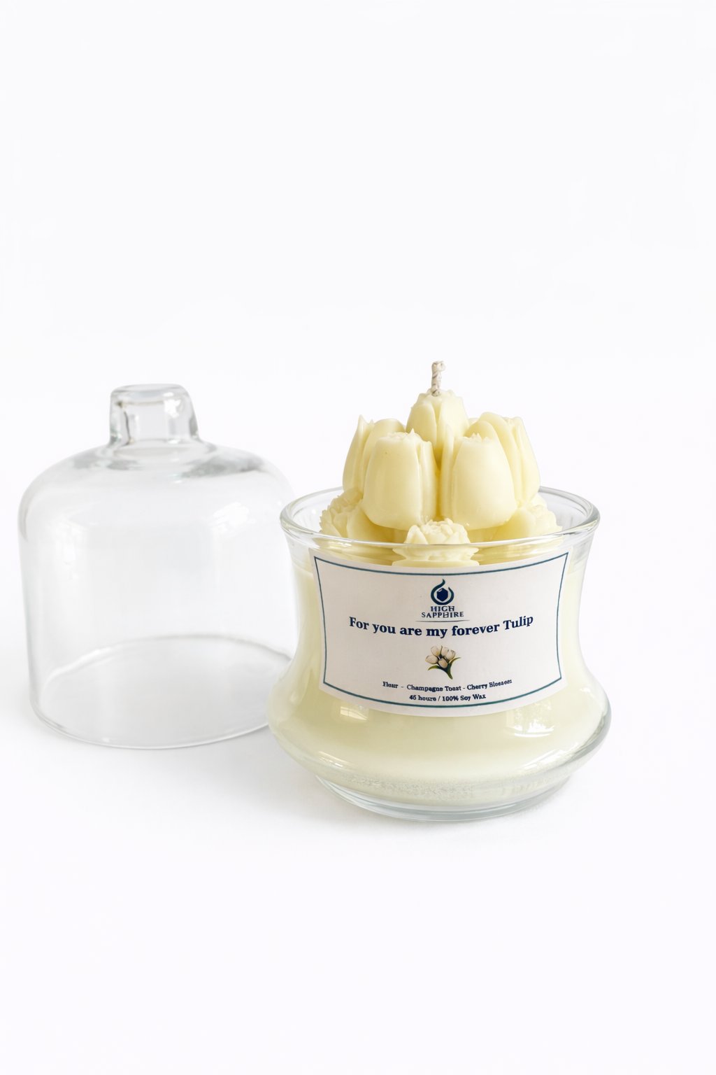 For You Are My Forever Tulip - Candle Jar