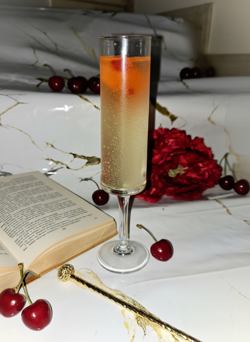 Raspberry Blossom Champagne 🥂🌸