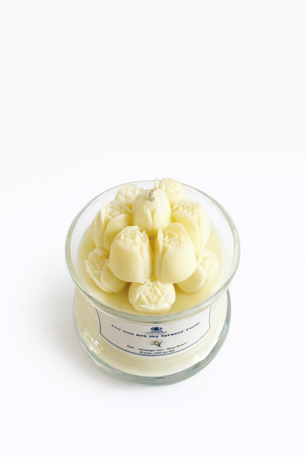 For You Are My Forever Tulip - Candle Jar