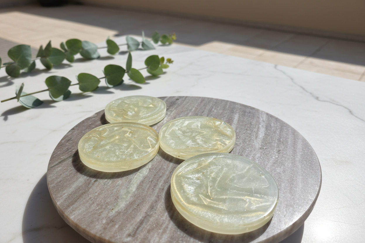 Lumière Pearl Coasters