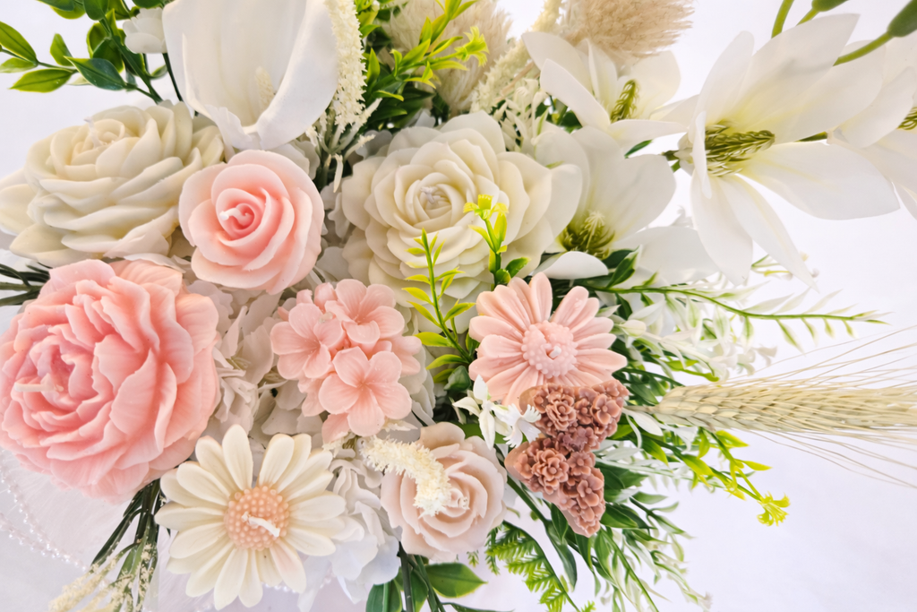 Love You Forever Rosé - Candle Bouquet