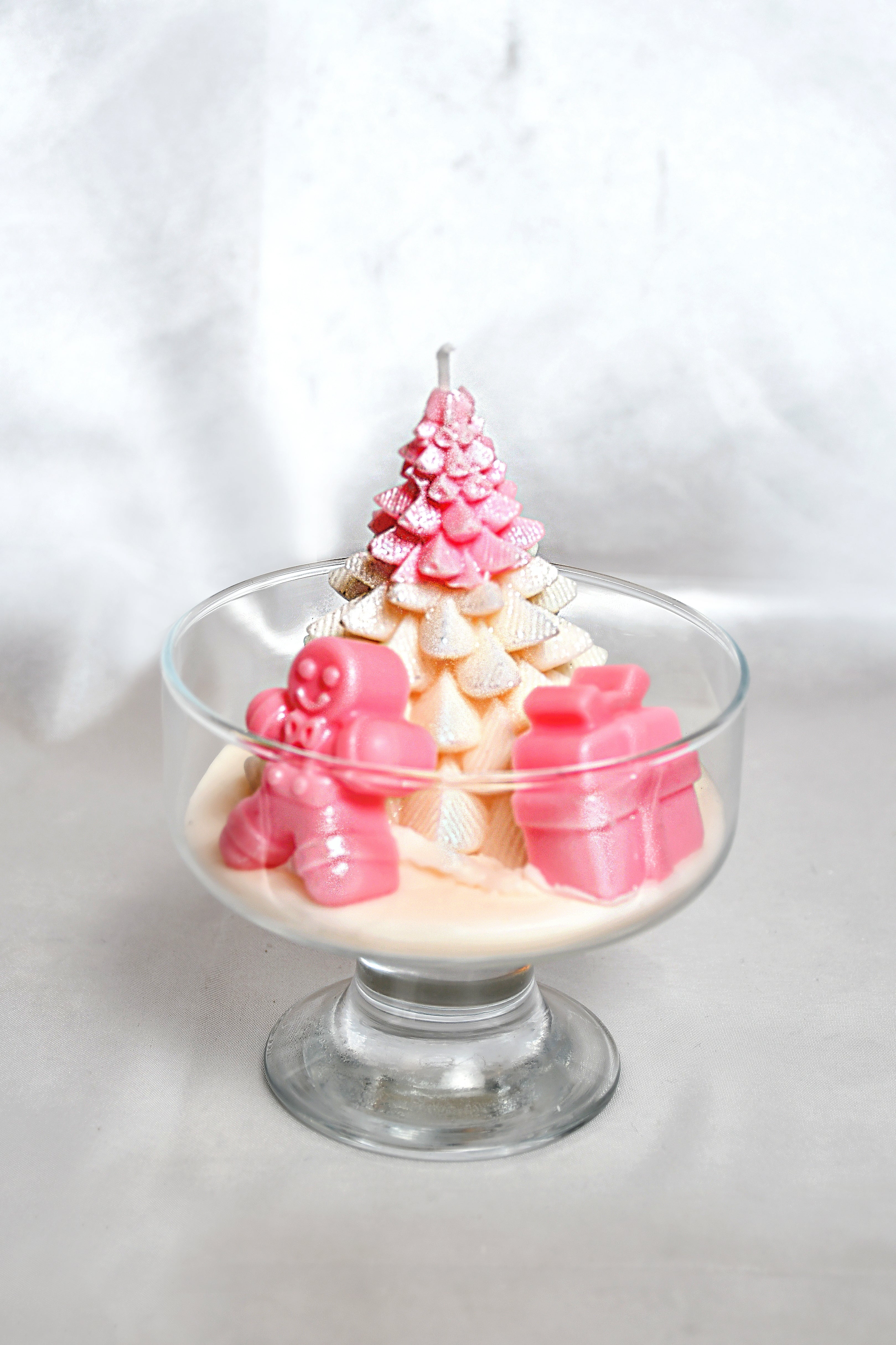 Pink Ginger Christmas Cup 🎀🍦